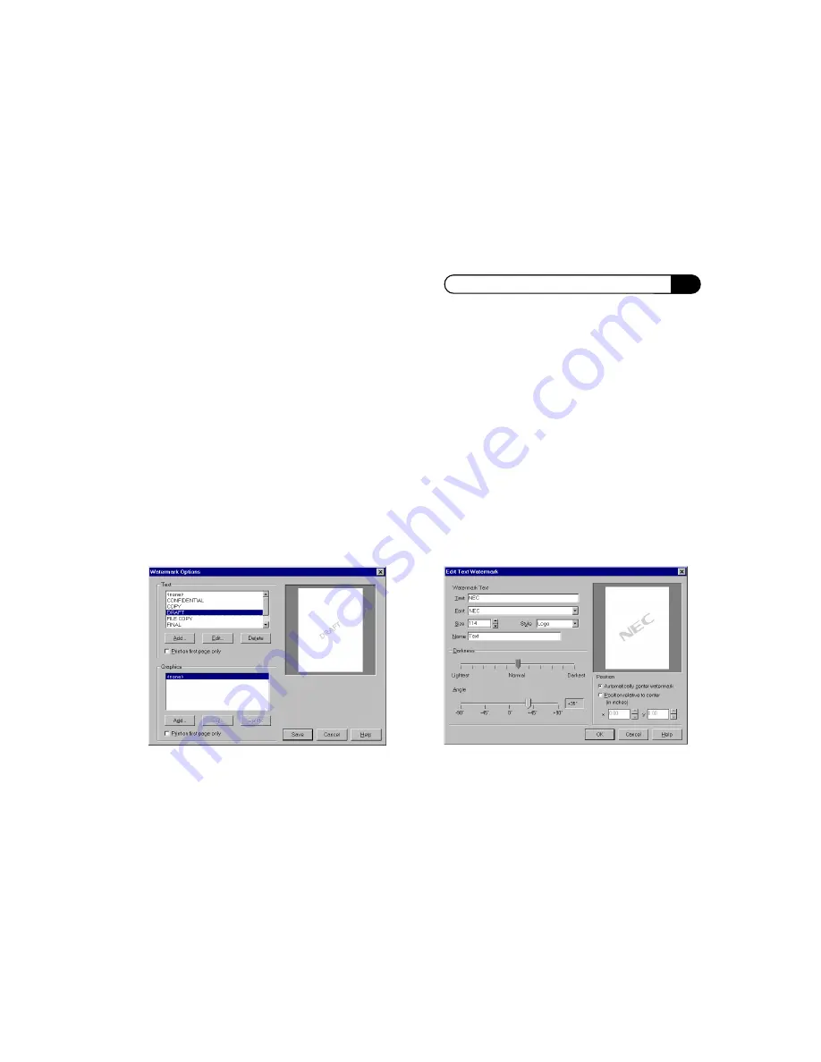 NEC 870 - SuperScript B/W Laser Printer Online User'S Manual Download Page 41