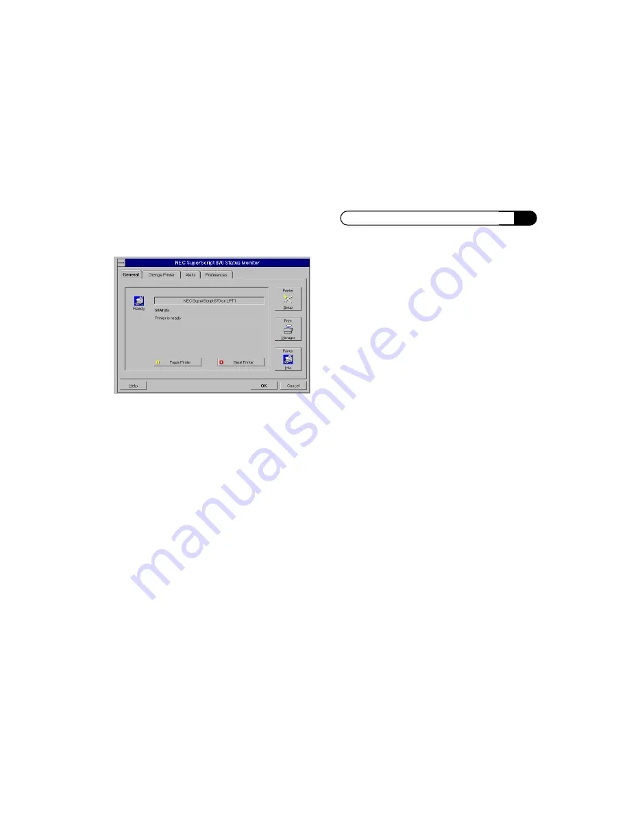 NEC 870 - SuperScript B/W Laser Printer Online User'S Manual Download Page 65