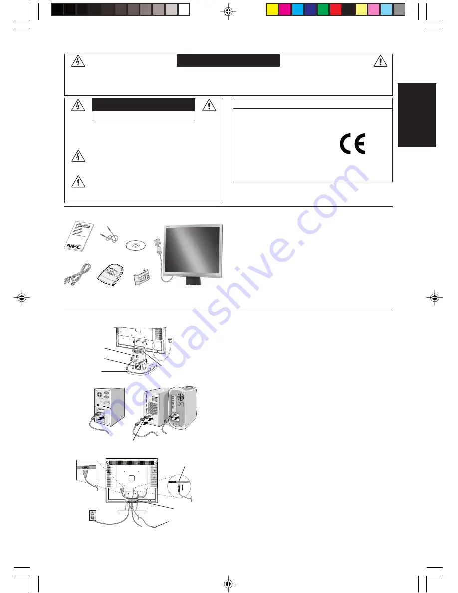 NEC AccuSync LCD73VM User Manual Download Page 5