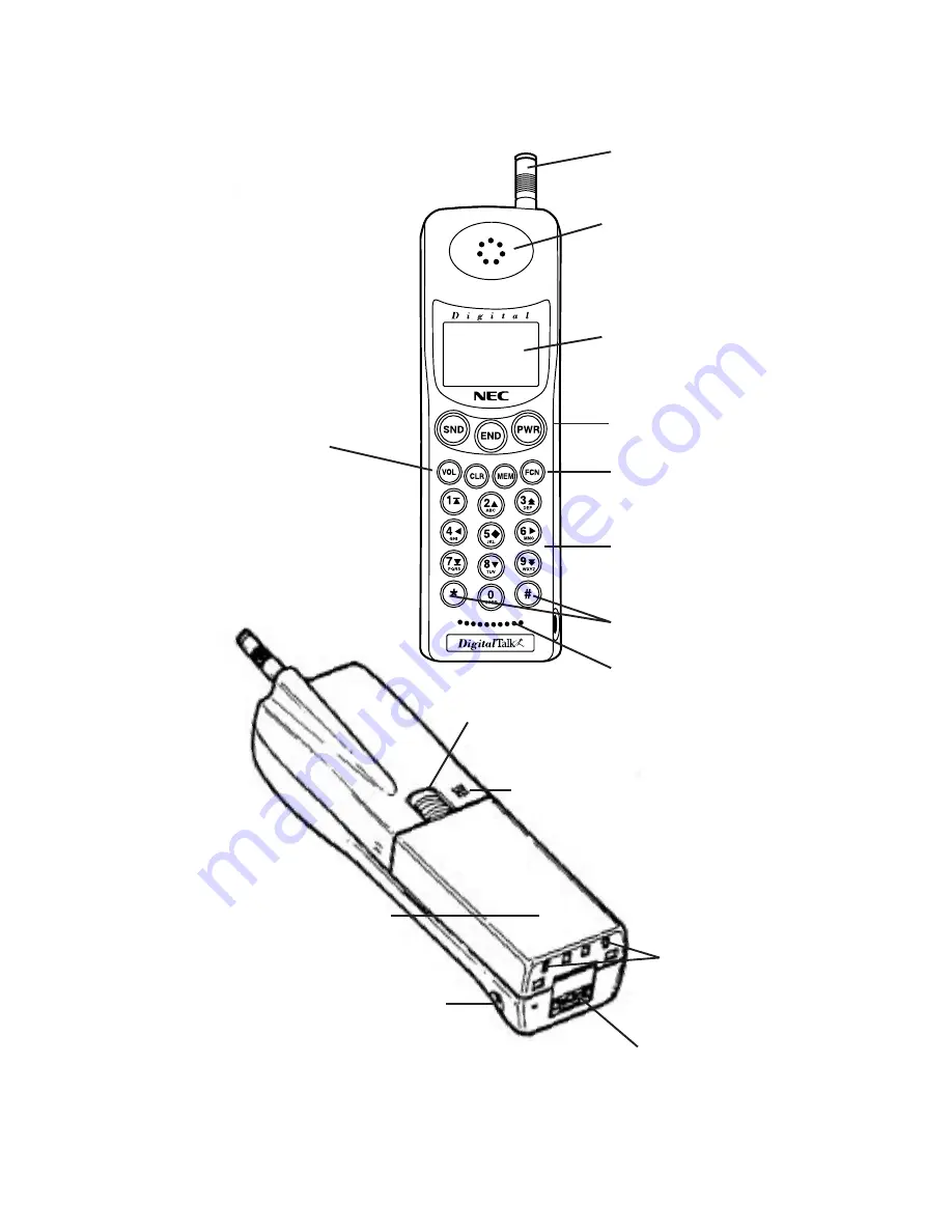 NEC Digital Talk 2000 Owner'S Manual Download Page 7