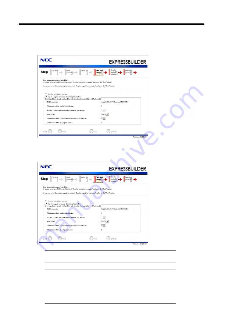 NEC Express5800-i120Ra-e1 User Manual Download Page 134