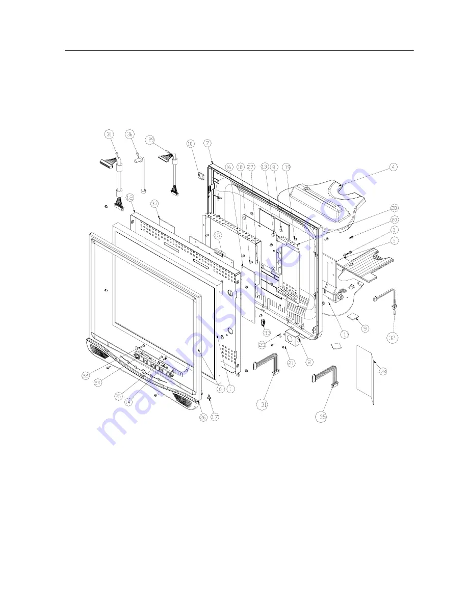 NEC LCD1711M Service Manual Download Page 27