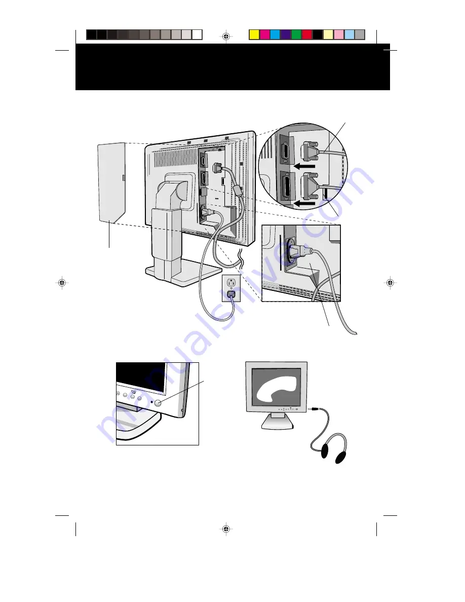 NEC LCD1810X-BK - MultiSync 18