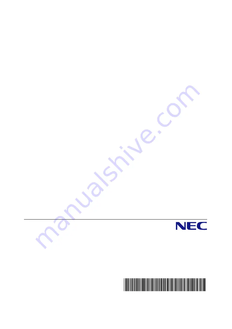 NEC N8160-85 User Manual Download Page 22