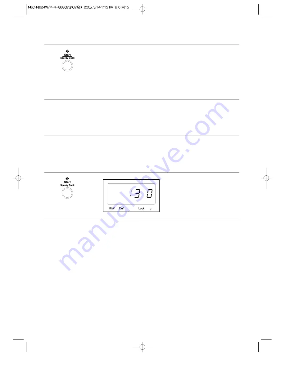 NEC N924P Operating Instructions & Cook Book Download Page 16