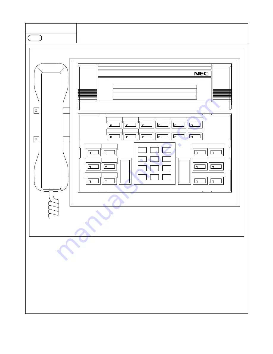 NEC NEAX 2000 IVS Command Manual Download Page 316