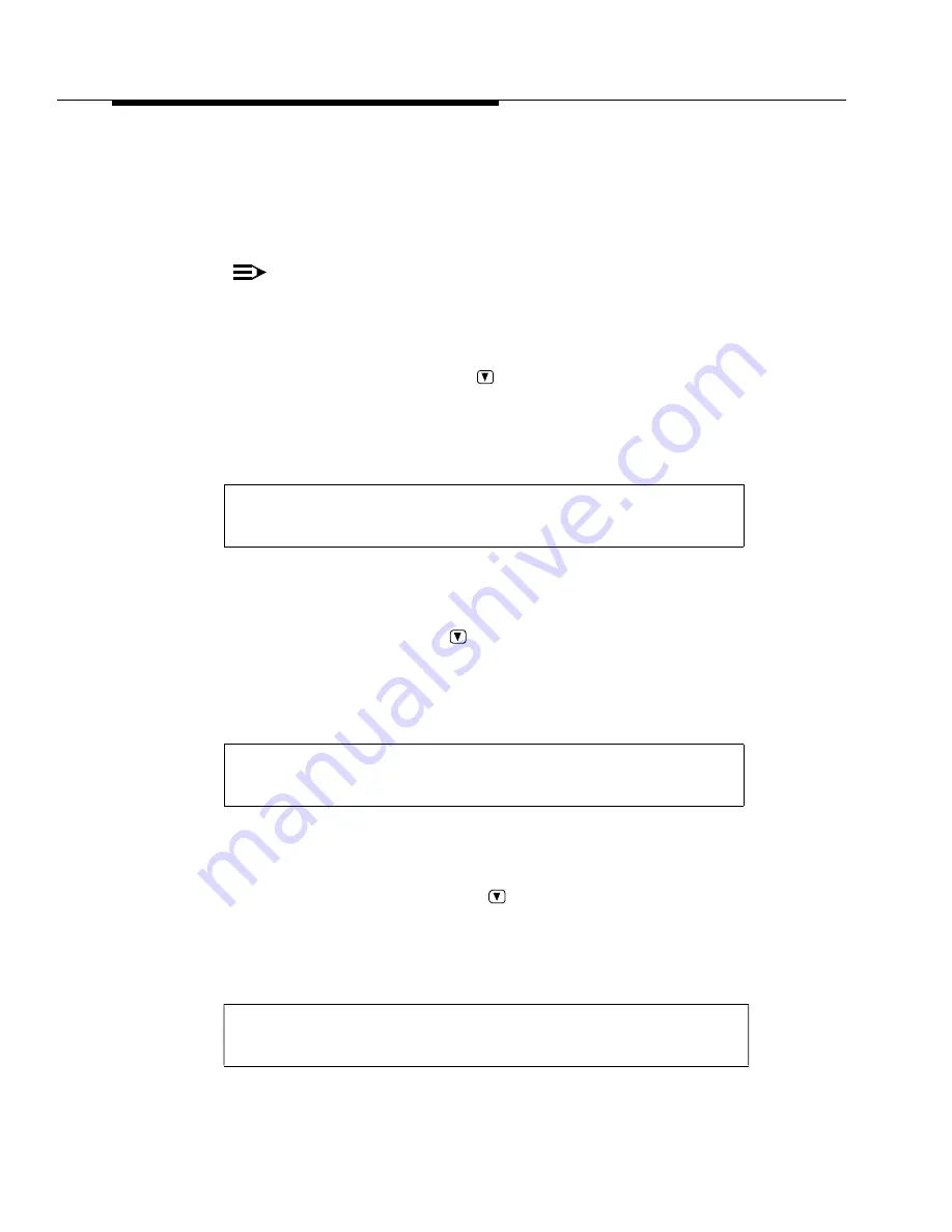 NEC NEAX 2400 Integration Manual Download Page 98