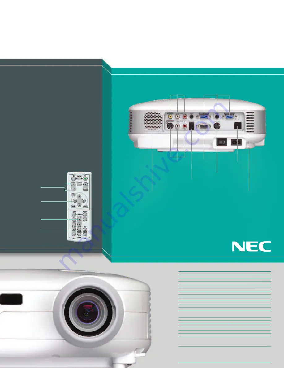 NEC NEC080510 Скачать руководство пользователя страница 2