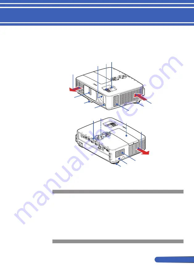 NEC NP-PE401H User Manual Download Page 14