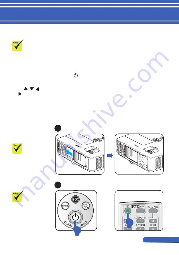 NEC NP-PE401H User Manual Download Page 34