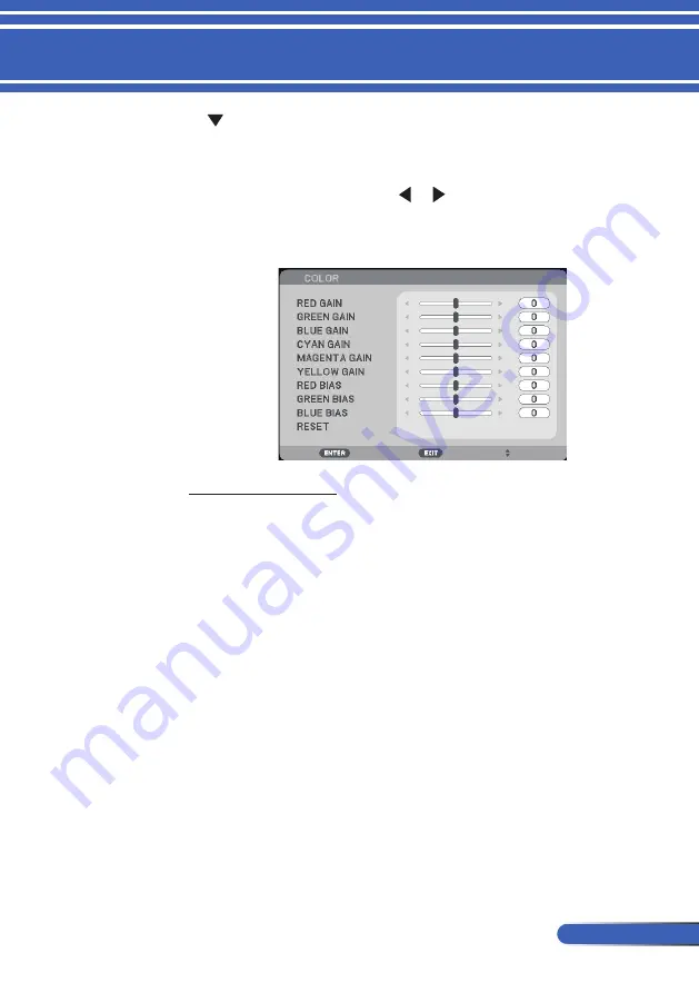 NEC NP-PE401H User Manual Download Page 46