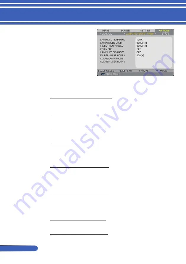 NEC NP-PE401H User Manual Download Page 59