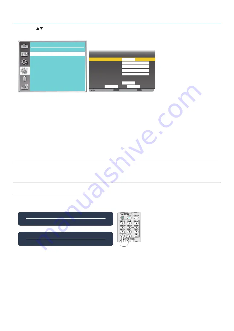 NEC NP-PE506UL User Manual Download Page 70