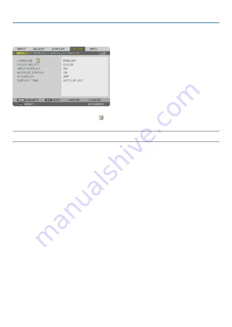 NEC NP-PX1005QL-B User Manual Download Page 120