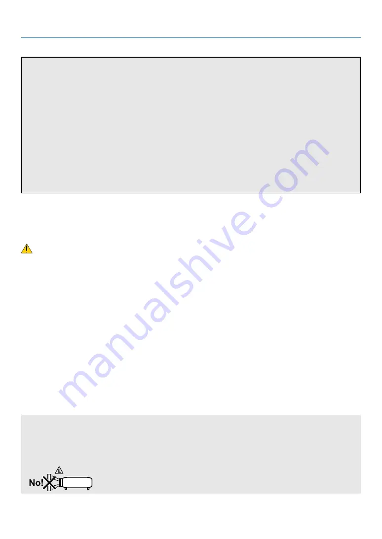 NEC NP-VE281 User Manual Download Page 4