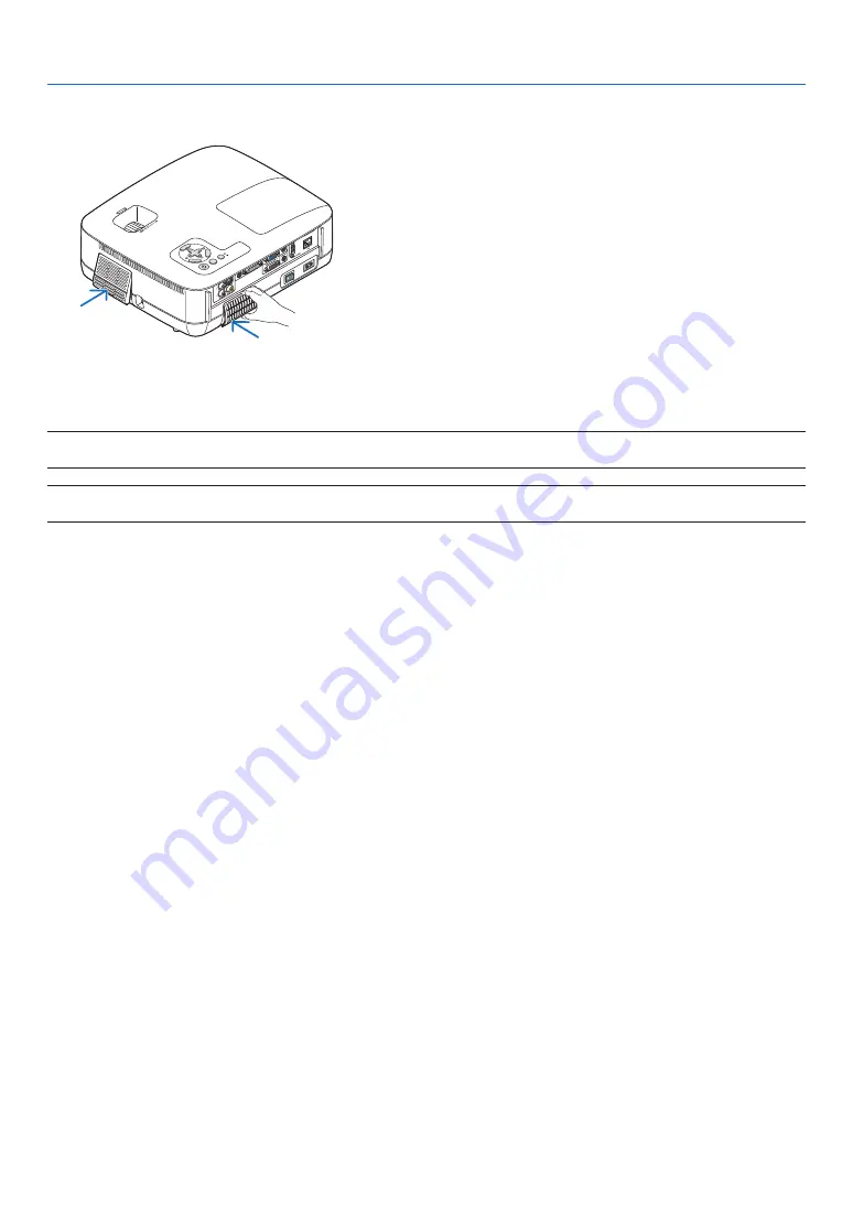 NEC NP300 Series User Manual Download Page 86