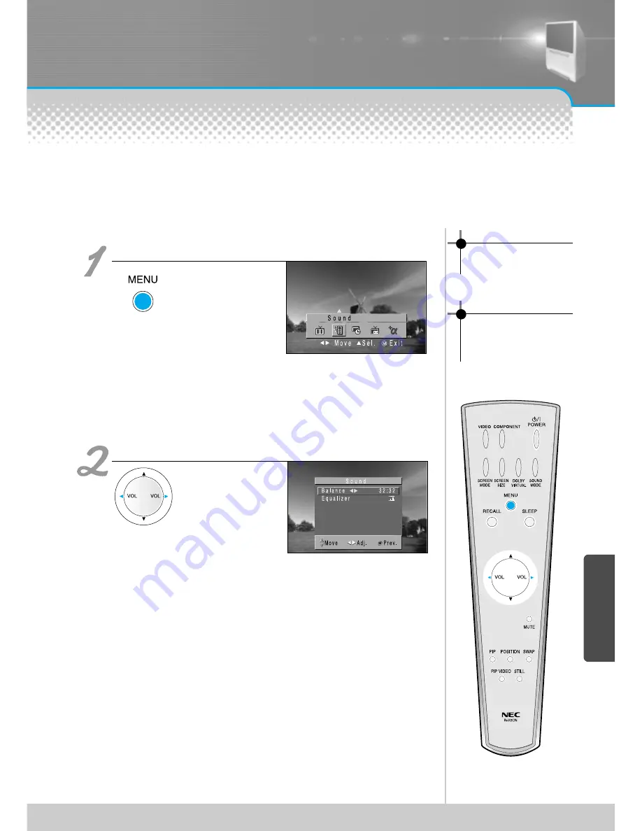 NEC NRP-47CR Instruction Manual Download Page 31