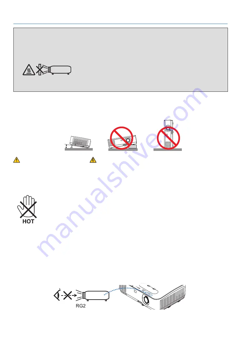 NEC P474U User Manual Download Page 5