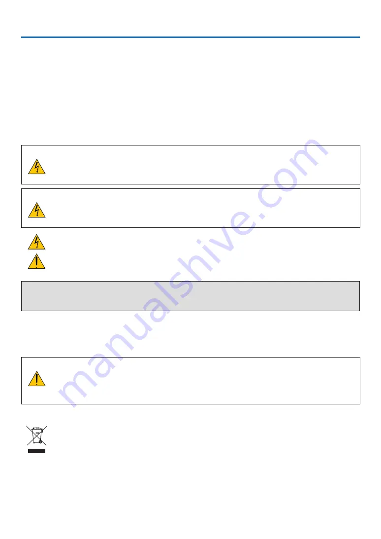 NEC PA521U User Manual Download Page 3