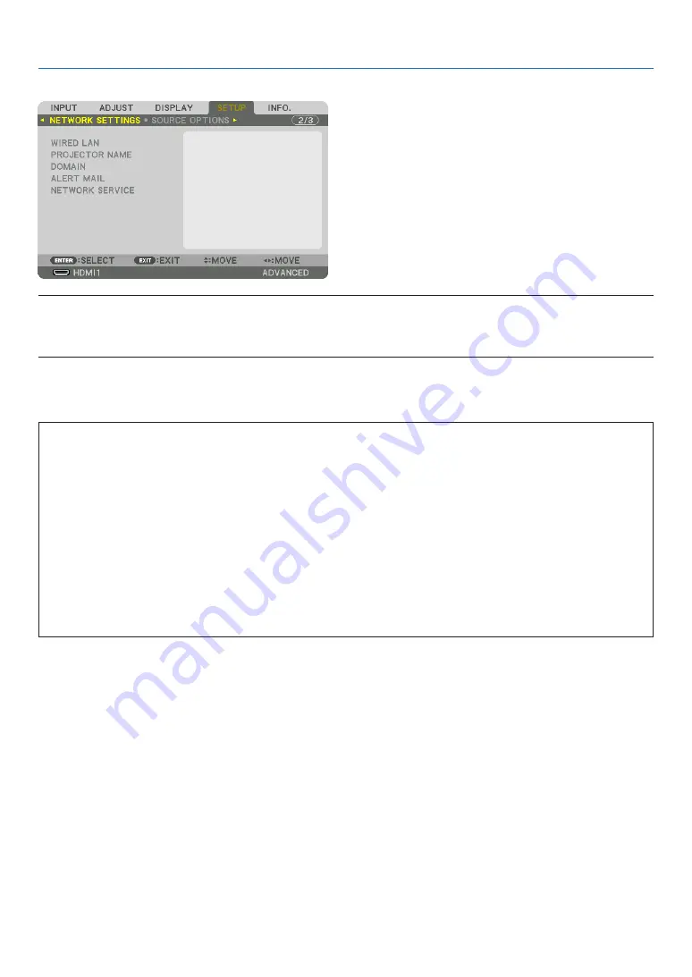 NEC PA521U User Manual Download Page 136