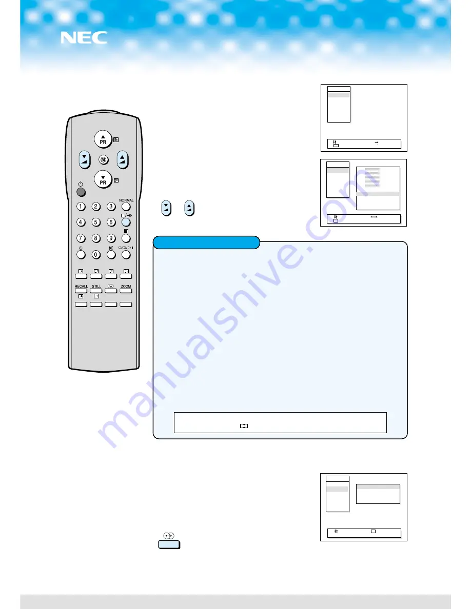 NEC PF32W01 User Manual Download Page 18