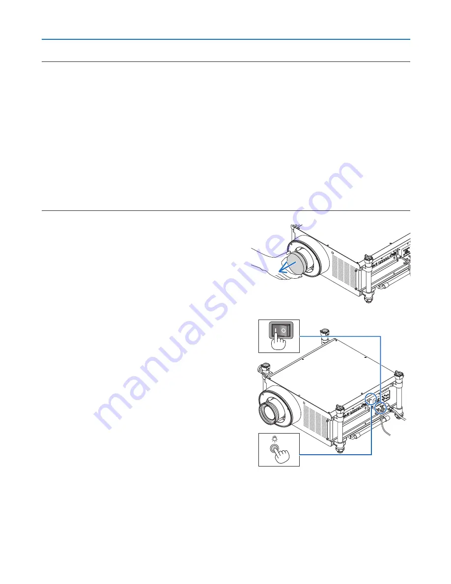 NEC PH1000U User Manual Download Page 32