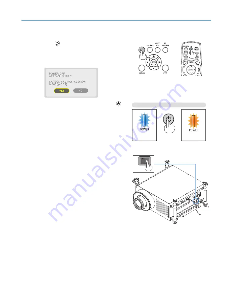 NEC PH1000U User Manual Download Page 48