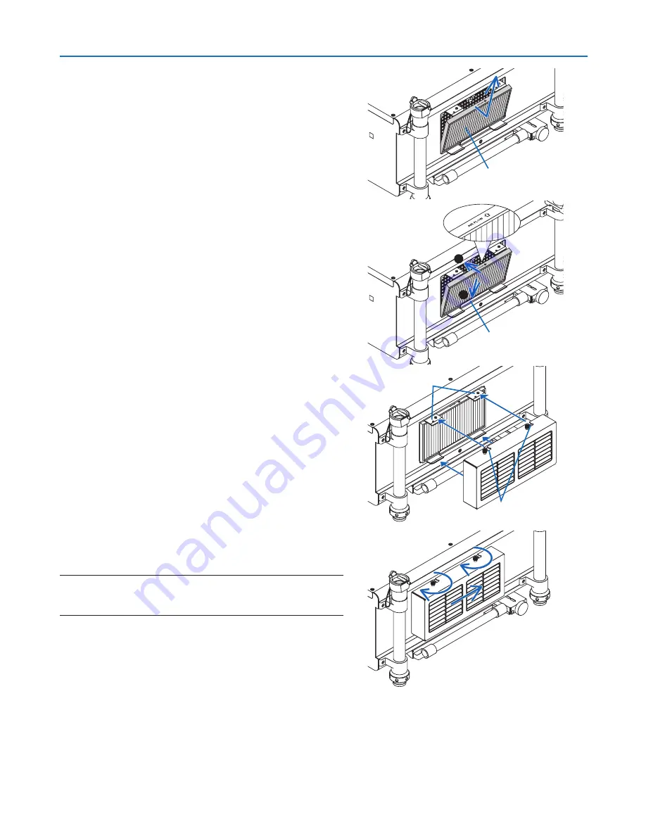 NEC PH1000U User Manual Download Page 207