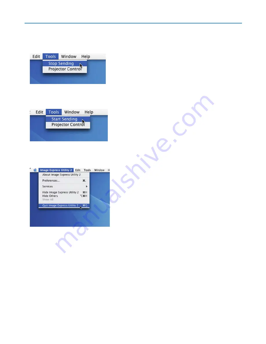 NEC PH1000U User Manual Download Page 229