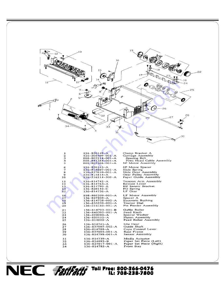 NEC Pinwriter P2200XE Скачать руководство пользователя страница 4