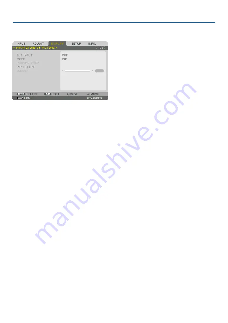 NEC PX602UL-BK User Manual Download Page 98