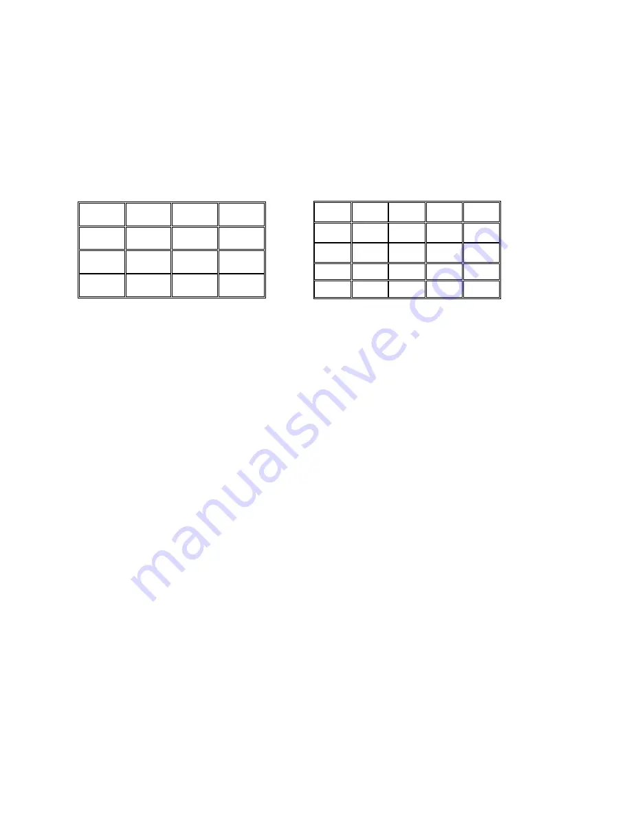 NEC RS232 CONTROL CODES RESIDENTIAL MODELS Manual Download Page 54