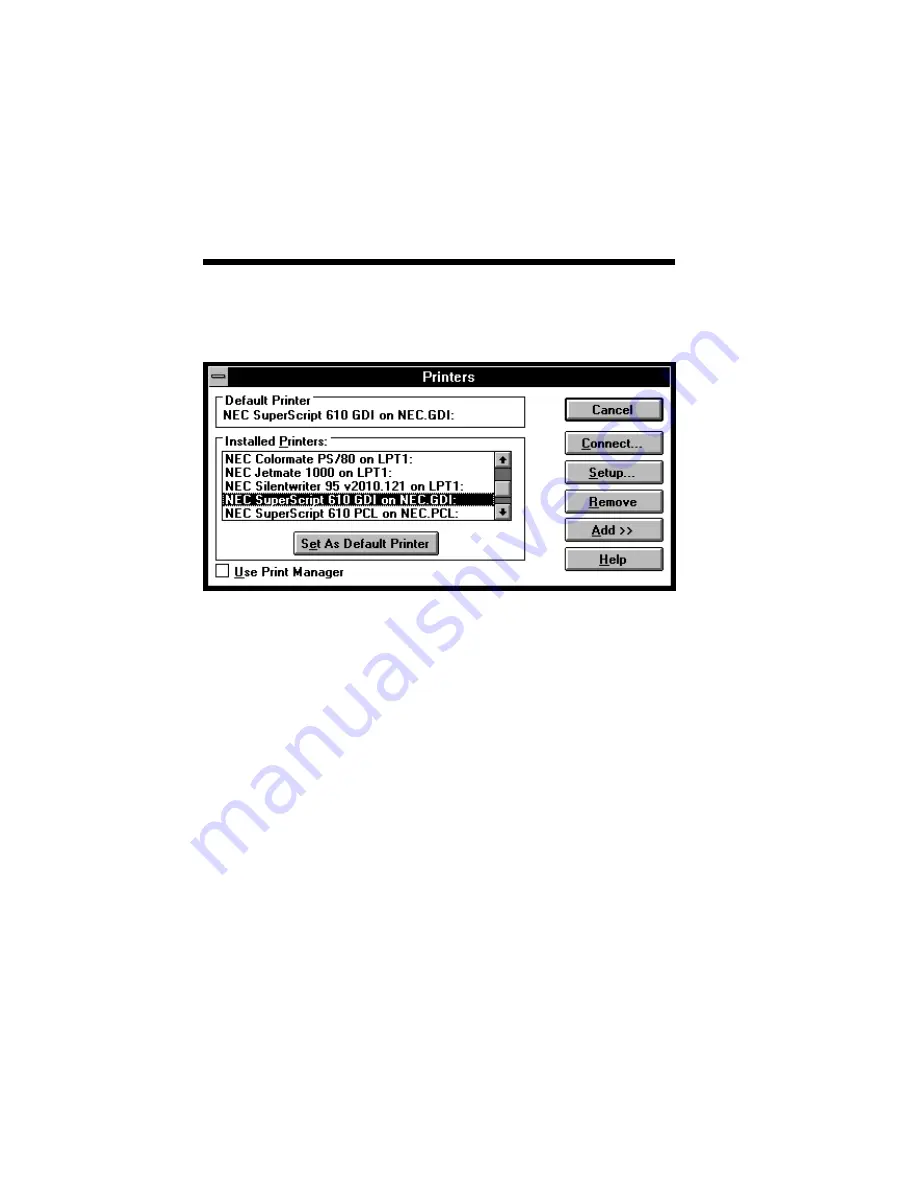 NEC Silentwriter SuperScript 610 User Manual Download Page 58