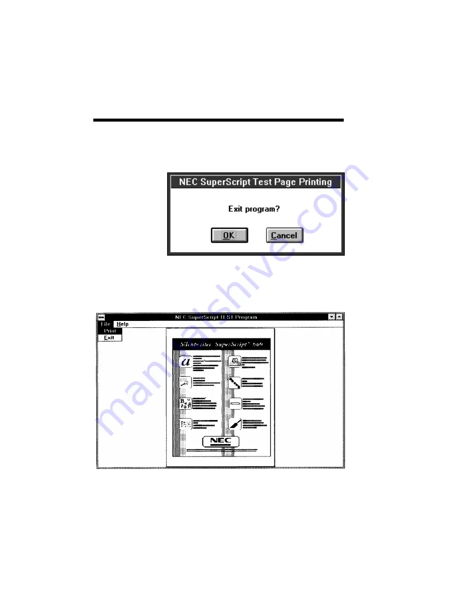 NEC SILENTWRITER SUPERSCRIPT 660 Скачать руководство пользователя страница 62