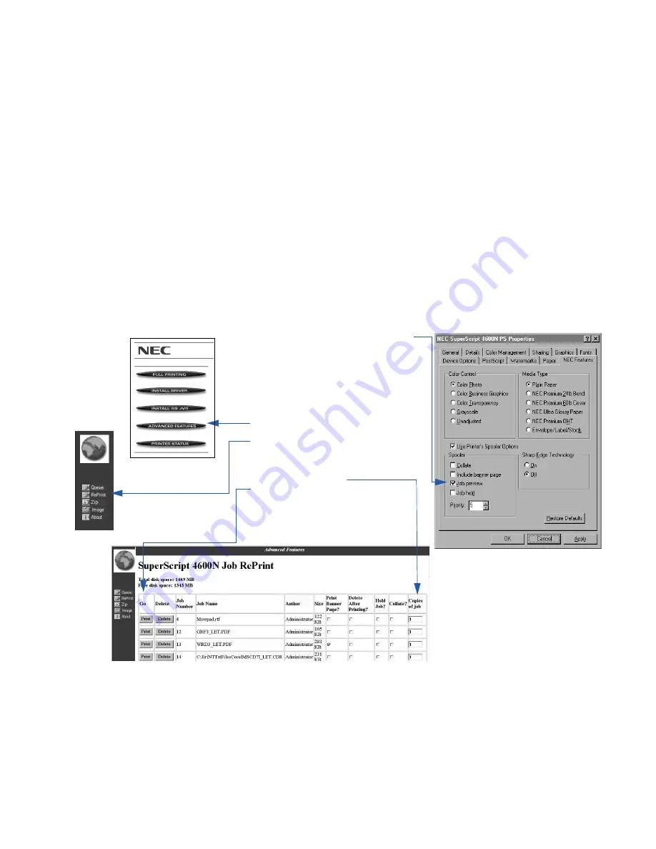 NEC SuperScript 4600N Скачать руководство пользователя страница 73