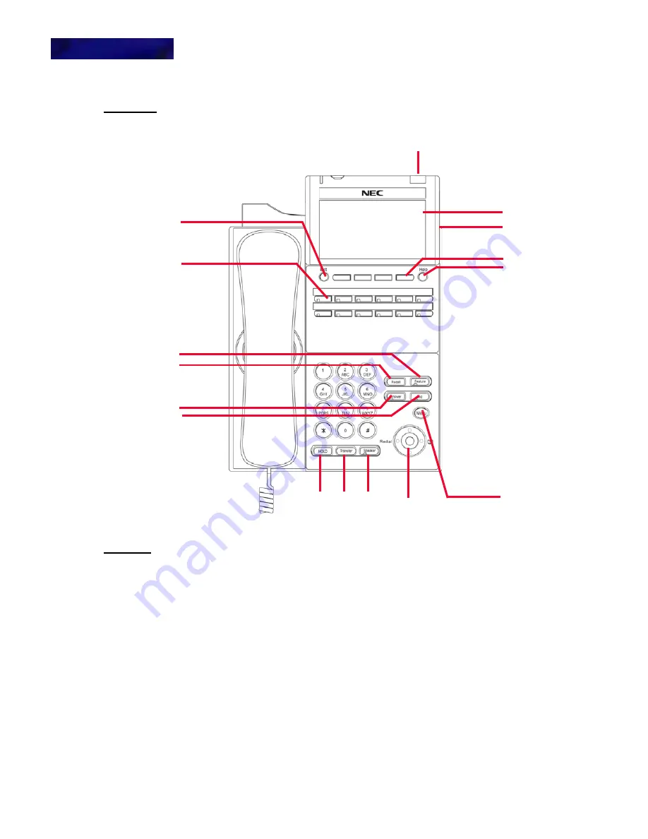 NEC UNIVERGE DT700 User Manual Download Page 26