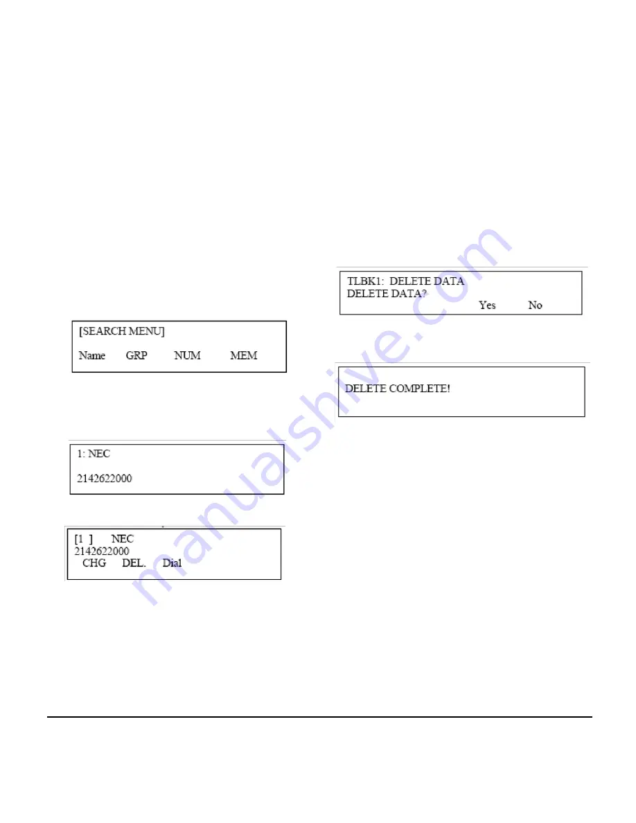 NEC Univerge SV8100 DT310 User Manual Download Page 72