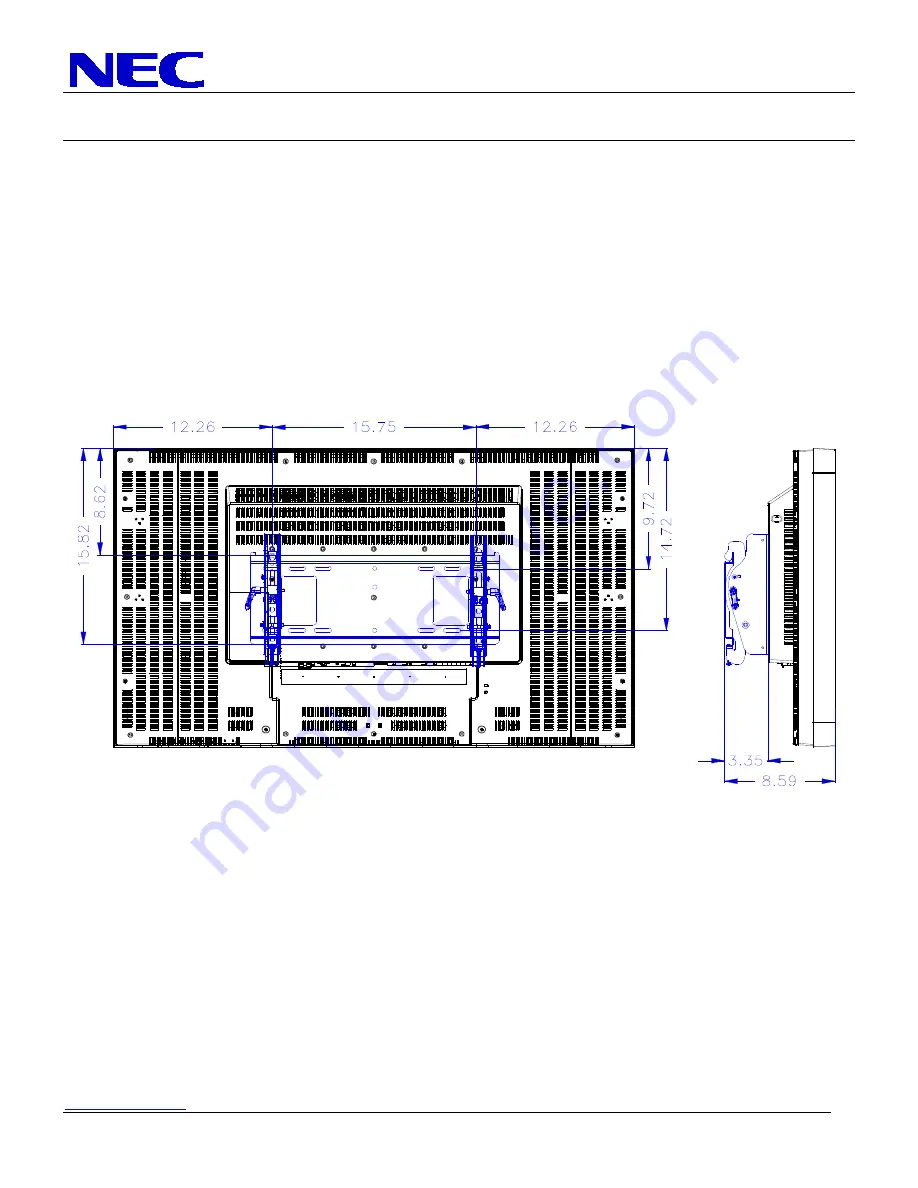 NEC V421-2 Installation Manual Download Page 9