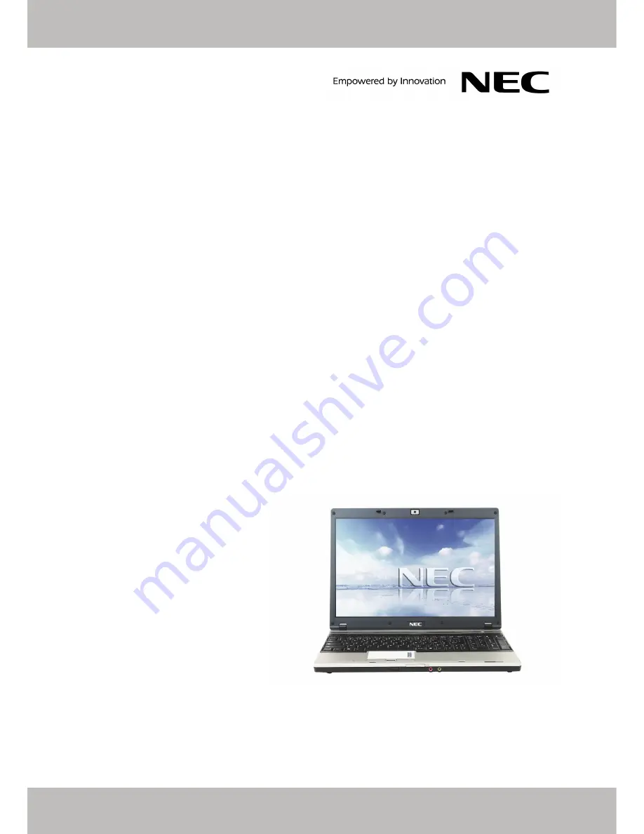 NEC VERSA M380 Series User Manual Download Page 1