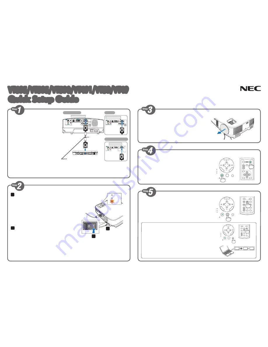 NEC VT49 Series User Manual Download Page 161