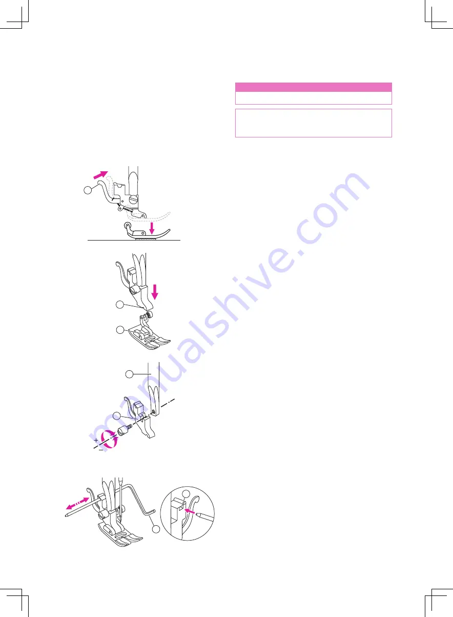 Necchi NC-102D Instruction Manual Download Page 23