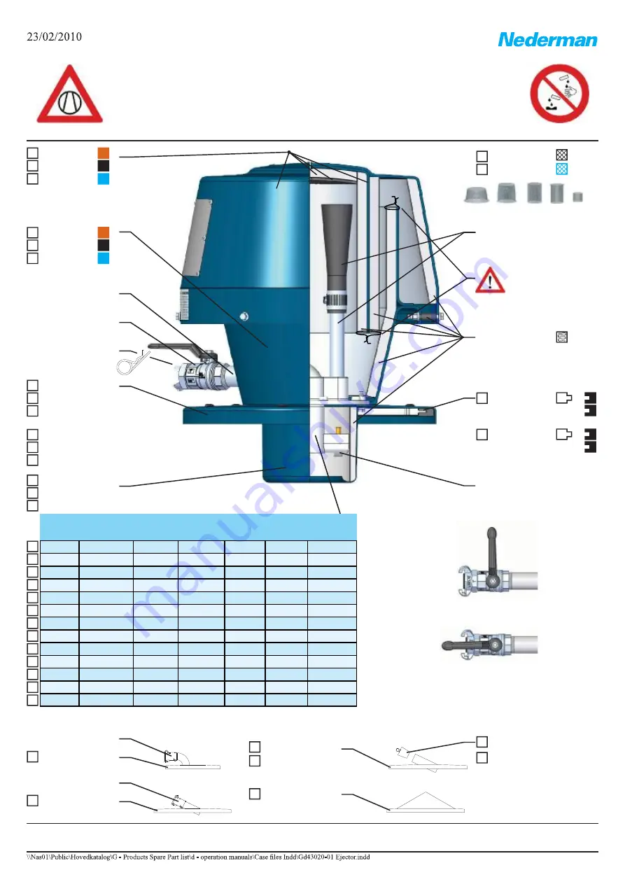 Nederman 42110516 Instruction Manual Download Page 20