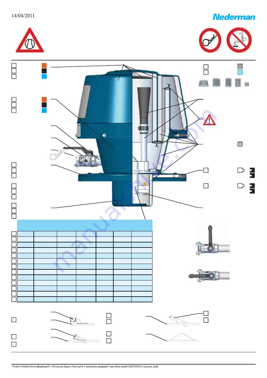 Nederman 42122106 Instruction Manual Download Page 16