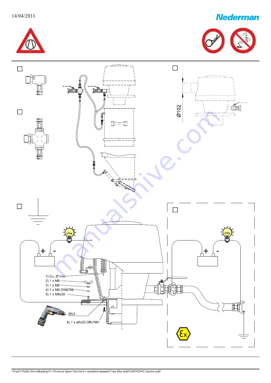 Nederman 42122106 Instruction Manual Download Page 17