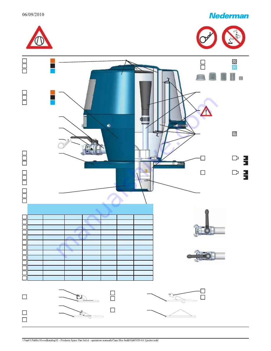 Nederman Ab116 - NE52, S50 Скачать руководство пользователя страница 20