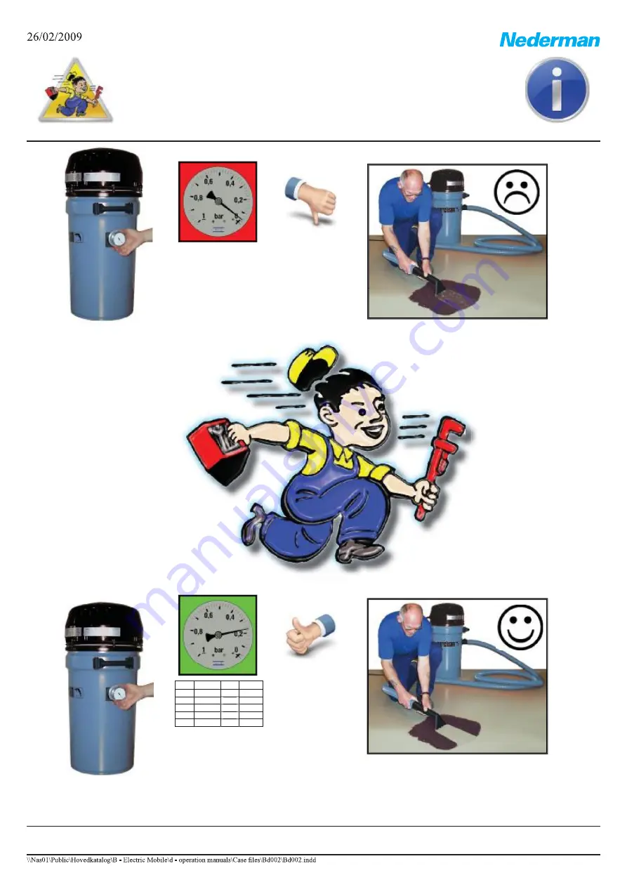 Nederman Bb216 - NEL3R Instruction Manual Download Page 24