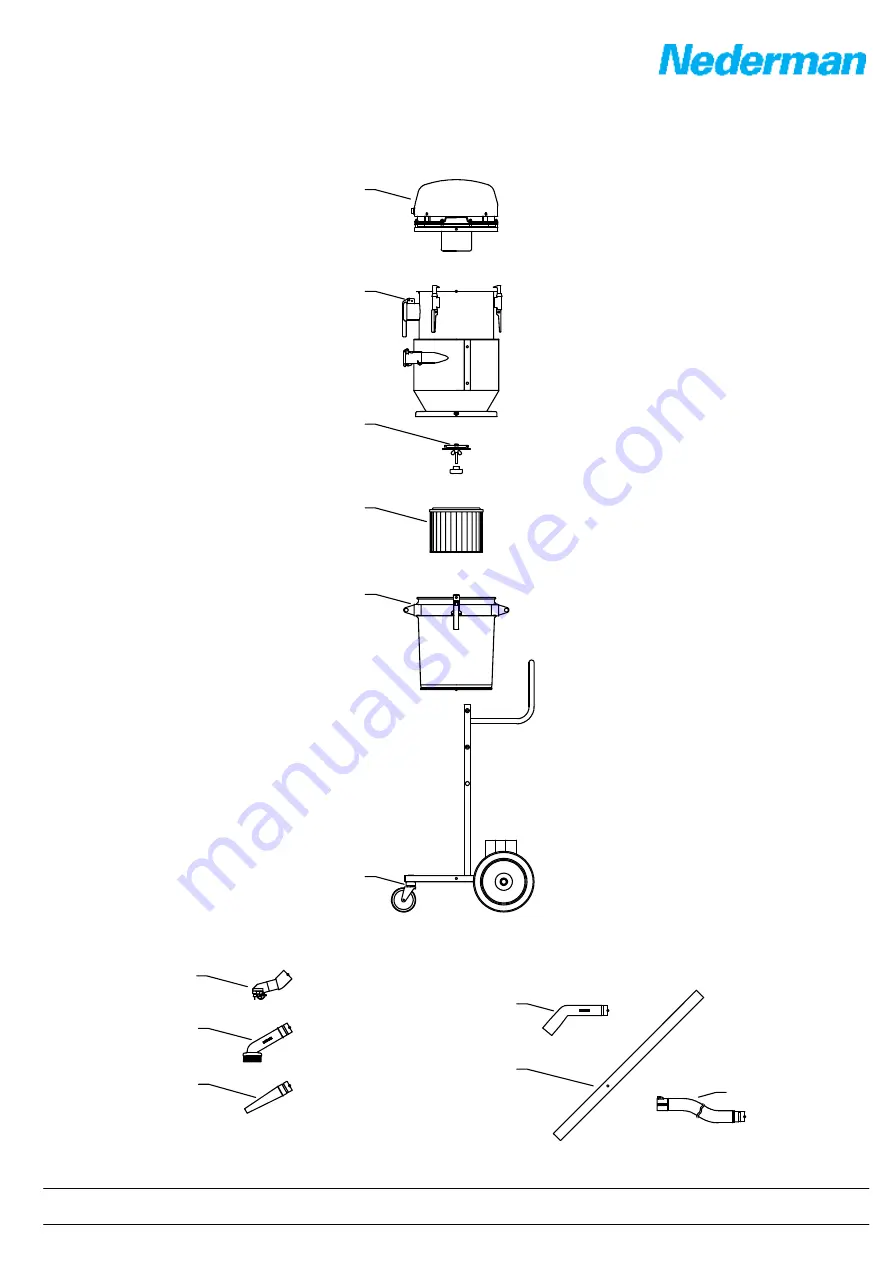 Nederman Bb216 Instruction Manual Download Page 13