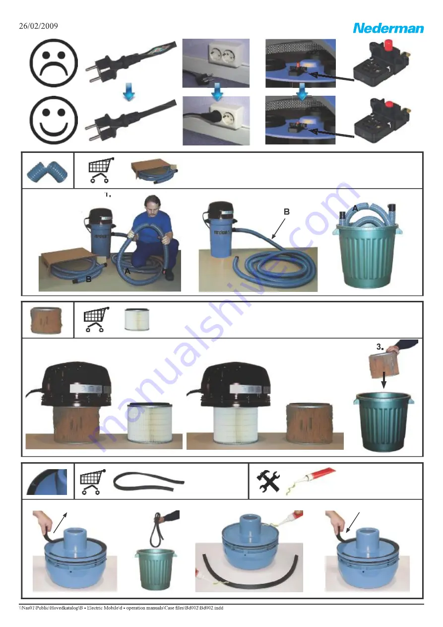 Nederman Bb216 Instruction Manual Download Page 27