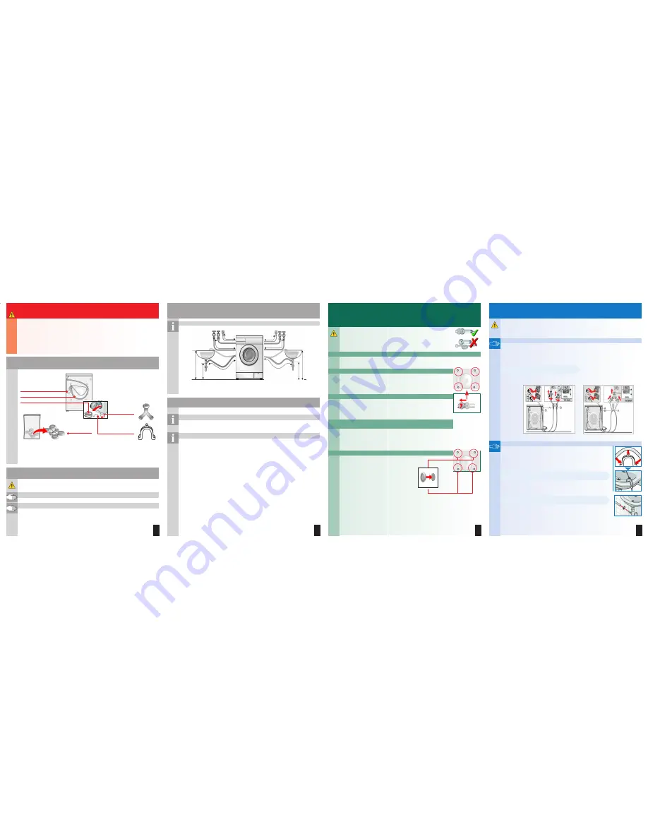 NEFF W7320F1EU Installation Instructions Manual Download Page 1