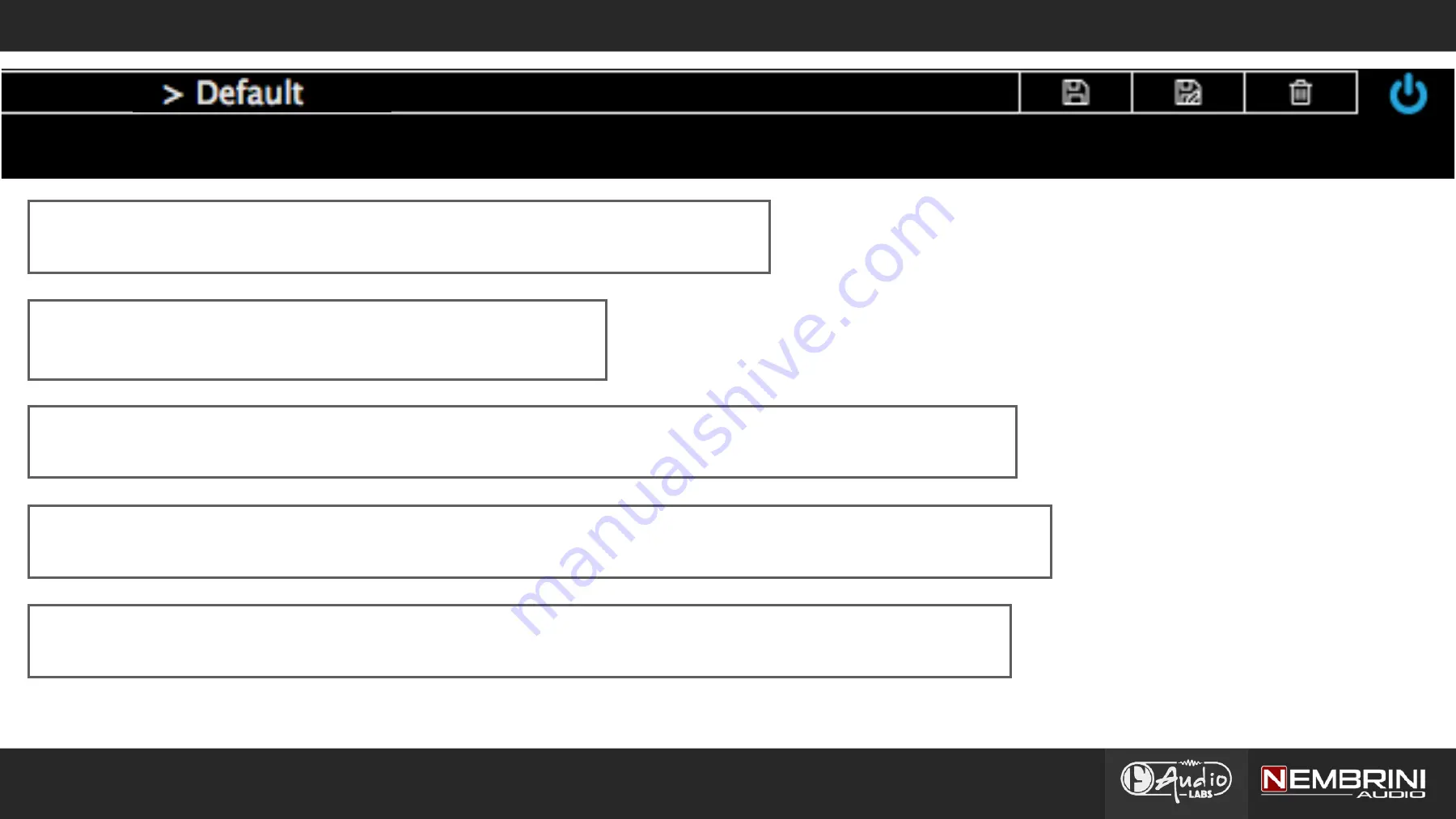 Nembrini Audio F-Audio ECHOBANDIT User Manual Download Page 8